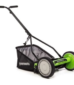 Greenworks 14-Inch 5-Blade Push Reel Lawn Mower - RM1400