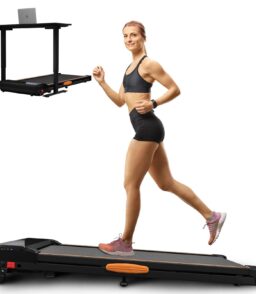 CoolHut Under Desk Treadmill With Manual Incline. 2.5HP. 265lbs