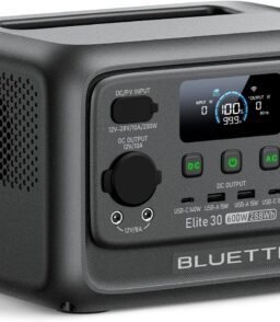 BLUETTI Elite 30 V2 Portable Power Station 600W 288Wh LiFePO4 Battery - Elite 30 V2