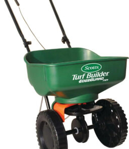 Scotts Turf Builder EdgeGuard Mini Broadcast Spreader - 5.000 Sq. Ft.