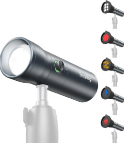 RGB LED Photography Flashlight. 4 Color Portable Fill Light - 10W