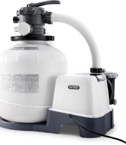 Intex Sand Filter Pump & Saltwater System For Up To 15 000 Gal Pools Krystal Clear