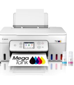 Canon MegaTank G3290 Wireless All-In-One Inkjet Printer. White - PIXMA G3290 WH