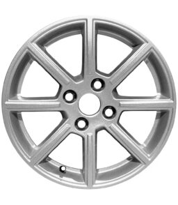 Ford Fiesta 2014-2019 16 in Factory OEM Sparkle Silver Wheel - FE8Z1007A