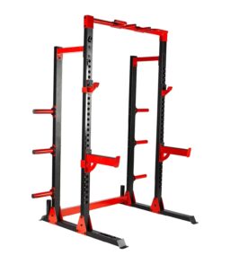 Lifeline Fitness Half Rack Exercise Power Cage. 86.5 in Tall - C1 Pro