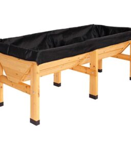 VegTrug Elevated Planter Replacement Liner. Medium 72L x 32W x 28H in. Black Polyethylene - RLMDVT 2239 USA