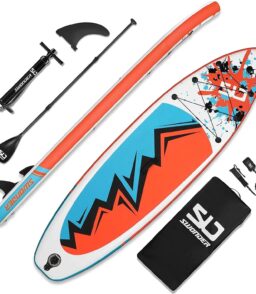 Swonder Inflatable Stand Up Paddle Board 10' x 32 x 6 - Paddle. Pump. Leash And Backpack