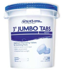 Leslie's 3-Inch Jumbo Chlorine Tablets For Swimming Pools