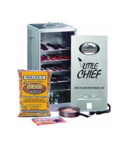 Smokehouse Little Chief Front Load Electric Smoker. 250-Watt. 4 Grills