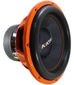 Avatar Tsunami Series 15in 3000W RMS 2-Ohm DVC Orange Subwoofer - AT-STU-1546-D2