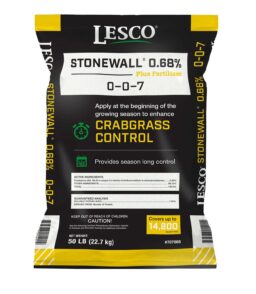 Lesco Crabgrass Preventer Plus Fertilizer 50 lb 0-0-7 - 707068
