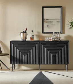Lasse 63 Wide 4 Door Sideboard