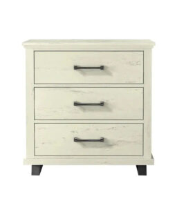Farmhouse Style 4-Piece Bedroom Set With Dresser. Chest And 2 Nightstands - Farmhouse 4