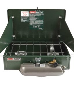 Coleman Dual Fuel 2-Burner Stove. 5 x 11 x 19 in - Guide Series