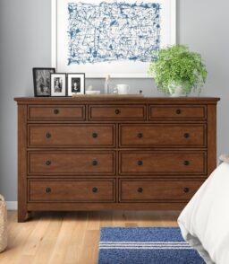 Woodside 9 Drawer 66'' W Dresser