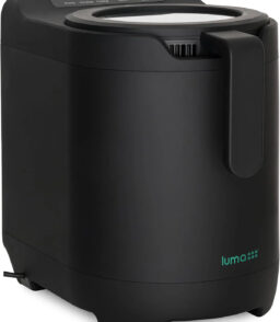 EcoChef Electric Kitchen Composter 2.5L - Odorless Countertop Bin With Clear-View Lid