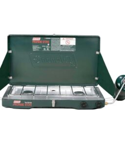 Coleman Classic 2-Burner Portable Propane Stove - Green
