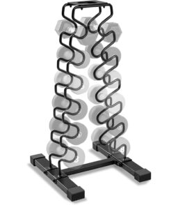 Marcy 6-Tier Wire Frame Dumbbell Rack With Bottle Holder - DBR-8352
