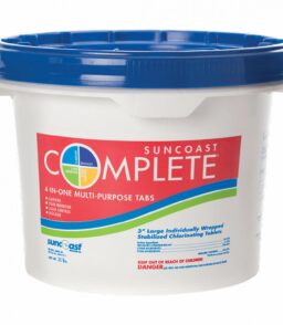 Suncoast Complete Chlorine Pool Tablets 3 Inch 25 Lbs 50 Tabs - Suncoast Complete