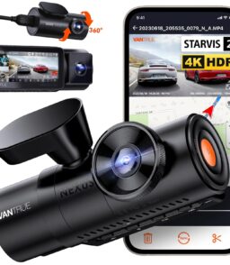 Vantrue 3-Channel 4K WiFi Dash Cam - N4 Pro