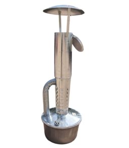 Smudge Pot Direct Outdoor Heater With Heat Dish