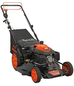 YARDMAX 22 in 201cc 6-Speed CVT RWD 3-in-1 Self-Propelled Gas Lawn Mower - YG2760