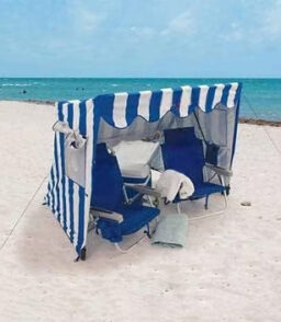 Sol Cabana Shelter Beach Tent With Sand Pockets
