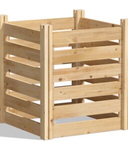 Greenes Fence Cedar Wood Composter 24 in x 24 in x 31 in. 77.3 Gal.