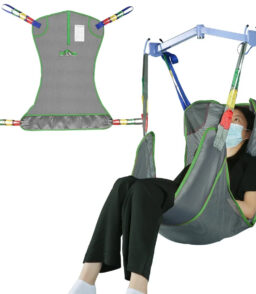EZ Assistive Full Body Patient Lift Sling - Mesh Fabric. 500 lb. Sizes S/M/L