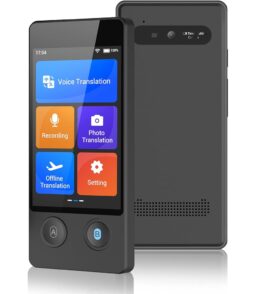 Language Translator Device - 144 Languages. Online/Offline AI Voice And Photo Translation