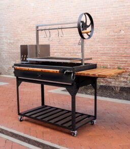 Backyard Discovery Argentine Santa Maria Wood Fire & Charcoal Steel BBQ Grill. Brasero - 723 Square Inch