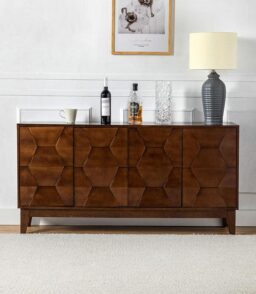 Kamu 60'' Sideboard : Stylish Shoe Storage Cabinet Entryway Solution