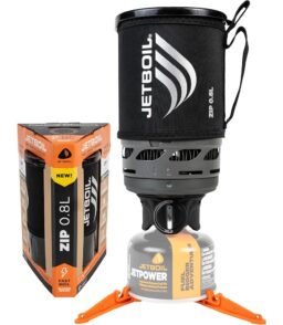Jetboil Zip Portable Camping Stove 0.8 L Aluminum. 4.3 in x 4.3 in x 6.5 in - 2025
