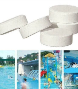 Swimming Pool Chlorine Tablets. 500 Tabs. 16 mm / 0.65in. 2g