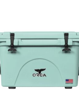 ORCA 40 Quart Hard Cooler Insulated Ice Chest. Seafoam Green