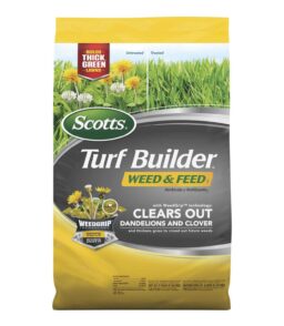 Scotts Turf Builder Weed & Feed5 Lawn Fertilizer And Weed Killer - 45.26 lb