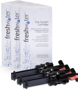 FreshWater Salt System Cartridge 3 Pack - Water Treatment Replacement Cartridge