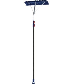True Temper Snow Roof Rake Scraper With 17-ft Telescoping Handle. 22-in Blade - 193055510