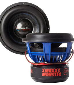 American Bass 12in Subwoofer. 3500W RMS. Dual 2-Ohm Voice Coils - 12XMAX