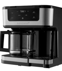 Farberware Side By Side Single Serve Or 12 Cup Coffee Maker