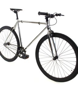 Golden Cycles Fixed Gear Bike 52 cm Chrome/Black - Chrome