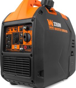 WEN Portable Inverter Generator 2350-Watt Gasoline. Black - 56235i