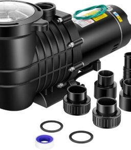 VIVOHOME 2.0HP Pool Pump. 115V/230V. 6800GPH - Self-Priming Motor