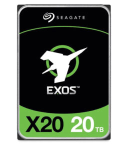 Seagate Exos X20 20TB 7200 RPM 256MB Cache 3.5in Internal Hard Drive - ST20000NM007D