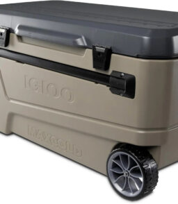 Igloo Wheeled Cooler 110 Qt Sandstone - Sportsman Glide